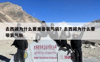 去西藏为什么要准备氧气袋？去西藏为什么要带氧气瓶