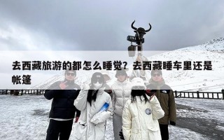 去西藏旅游的都怎么睡觉？去西藏睡车里还是帐篷