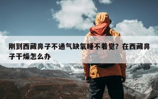 刚到西藏鼻子不通气缺氧睡不着觉？在西藏鼻子干燥怎么办