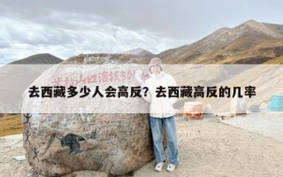 去西藏多少人会高反？去西藏高反的几率