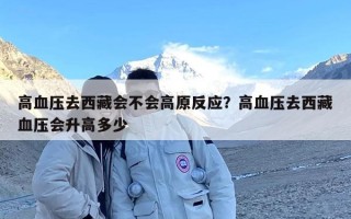 高血压去西藏会不会高原反应？高血压去西藏血压会升高多少