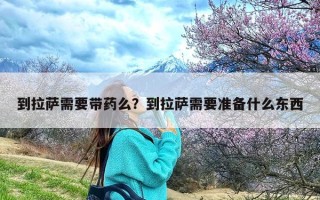 到拉萨需要带药么？到拉萨需要准备什么东西