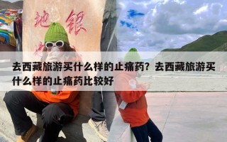 去西藏旅游买什么样的止痛药？去西藏旅游买什么样的止痛药比较好