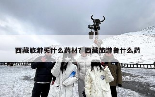 西藏旅游买什么药材？西藏旅游备什么药