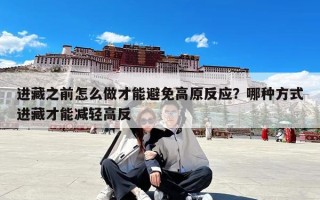 进藏之前怎么做才能避免高原反应？哪种方式进藏才能减轻高反