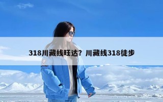 318川藏线旺达？川藏线318徒步