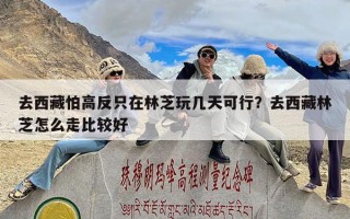 去西藏怕高反只在林芝玩几天可行？去西藏林芝怎么走比较好