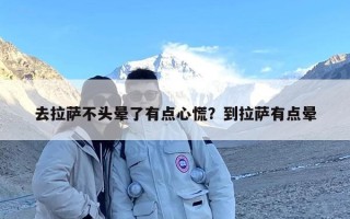 去拉萨不头晕了有点心慌？到拉萨有点晕