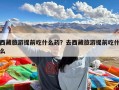 西藏旅游提前吃什么药？去西藏旅游提前吃什么