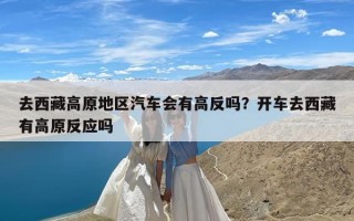 去西藏高原地区汽车会有高反吗？开车去西藏有高原反应吗