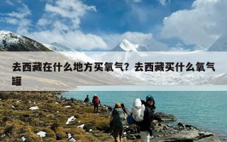 去西藏在什么地方买氧气？去西藏买什么氧气罐