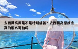 去西藏高原是不是特别痛苦？去西藏高原反应真的那么可怕吗